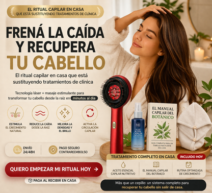 Activa tu cuero cabelludo y fortalece tu cabello en solo 5 minutos al día — sin tratamientos caros ni clínicas estéticas